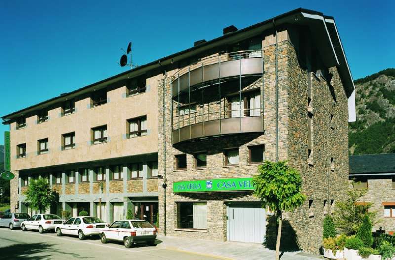 Aparthotel Casa Vella Ordino Exterior foto